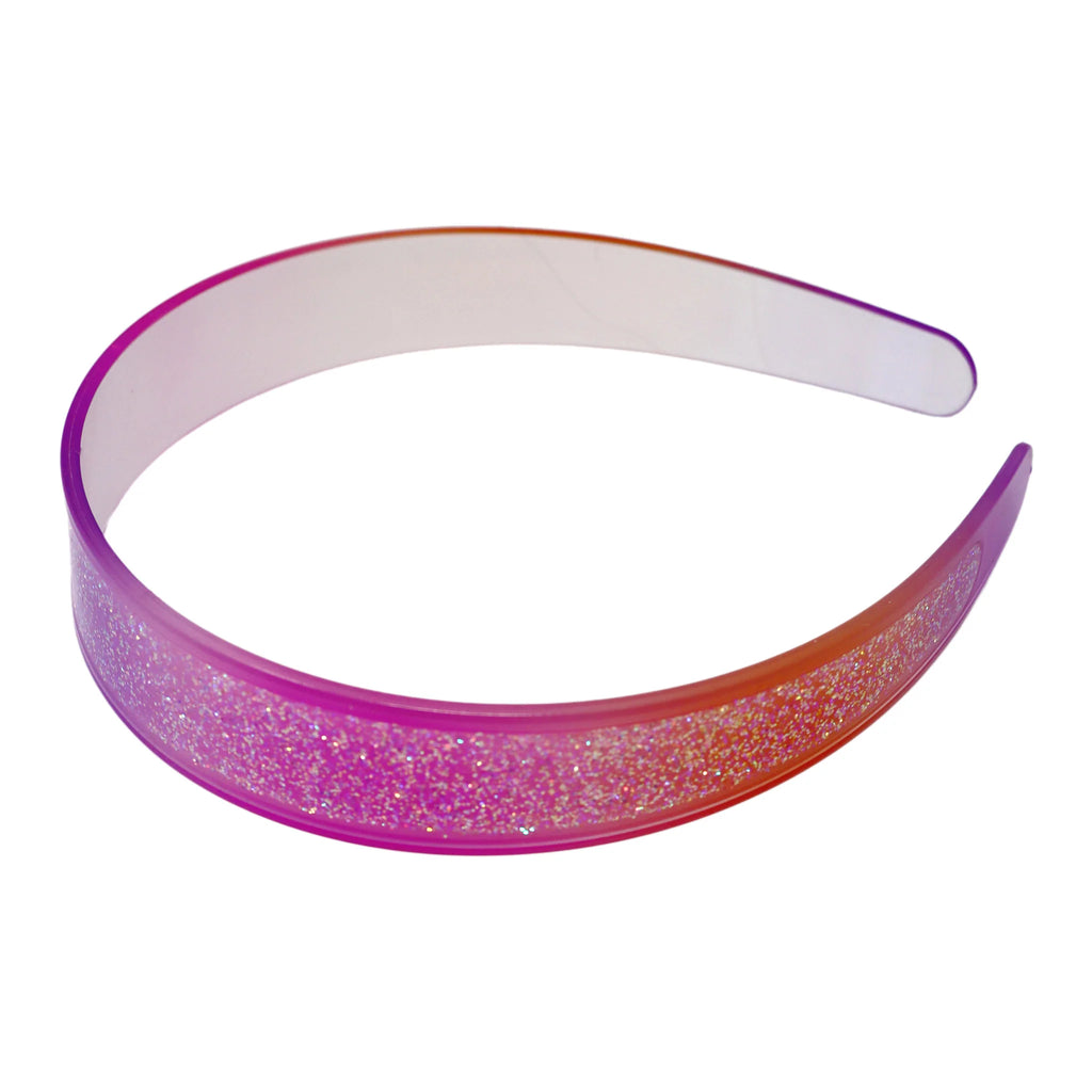 PINK POPPY - METALLIC RAINBIOW LASER HEADBAND