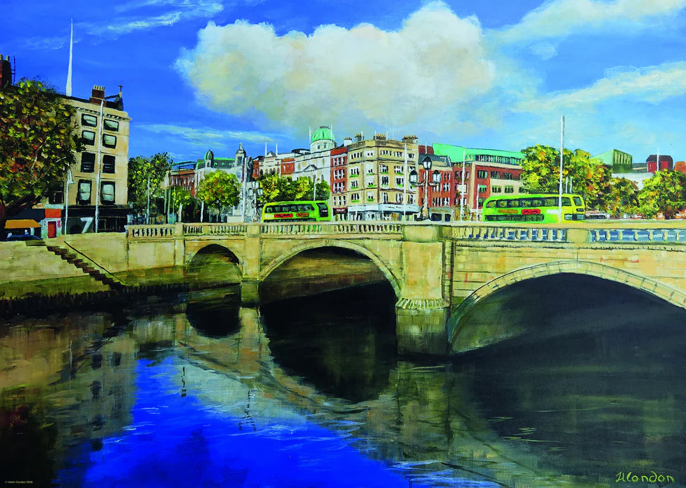 RAVENSBURGER PUZZLE O'CONNELL BRIDGE, DUBLIN 1000 PIECE