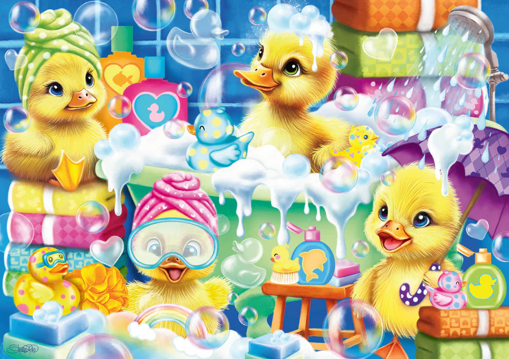 RAVENSBURGER PUZZLE SCRUB A DUB DUCKIES 35 PIECE