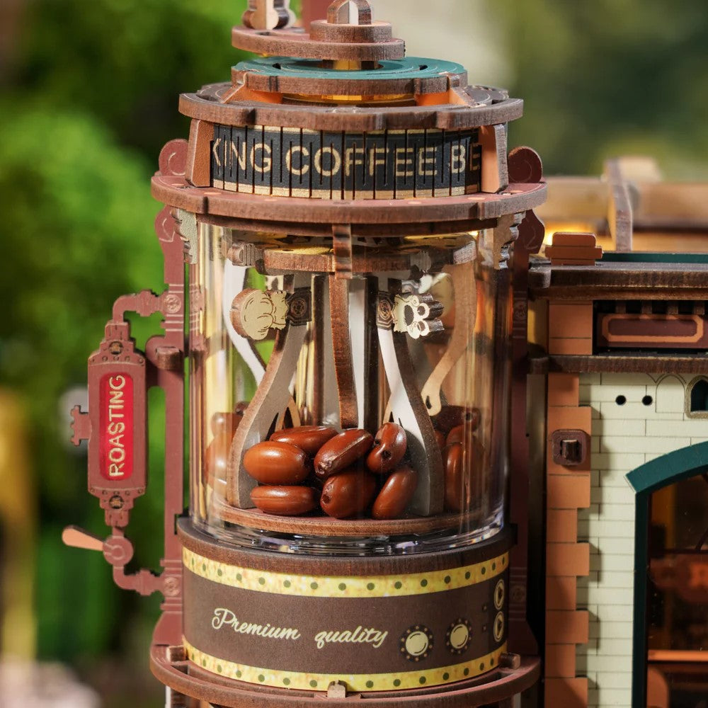 ROBOTIME MUSIC BOX DREAM COFFEE FACTORY