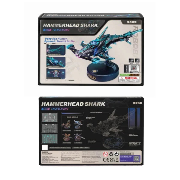 ROBOTIME MODELS HAMMERHEAD SHARK