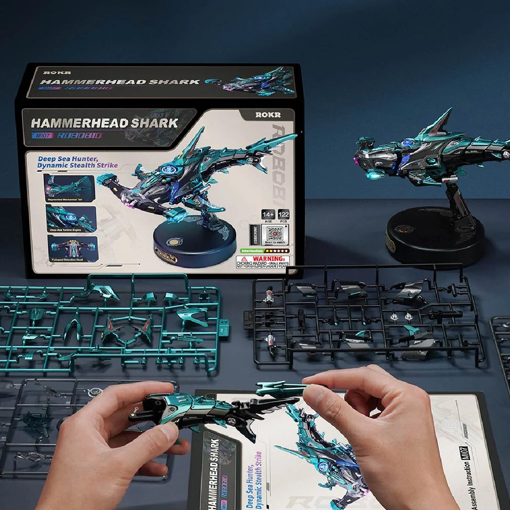 ROBOTIME MODELS HAMMERHEAD SHARK