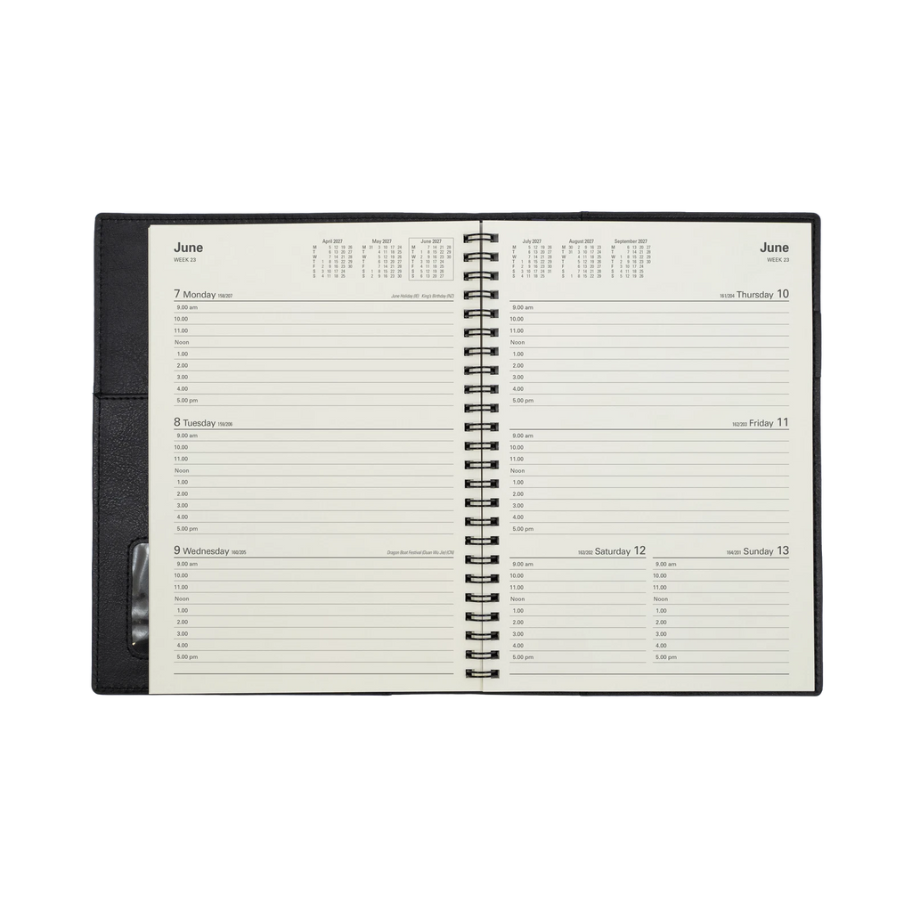 DIARY 2027 COLLINS VANESSA A5 385.V59 WTV BLUE
