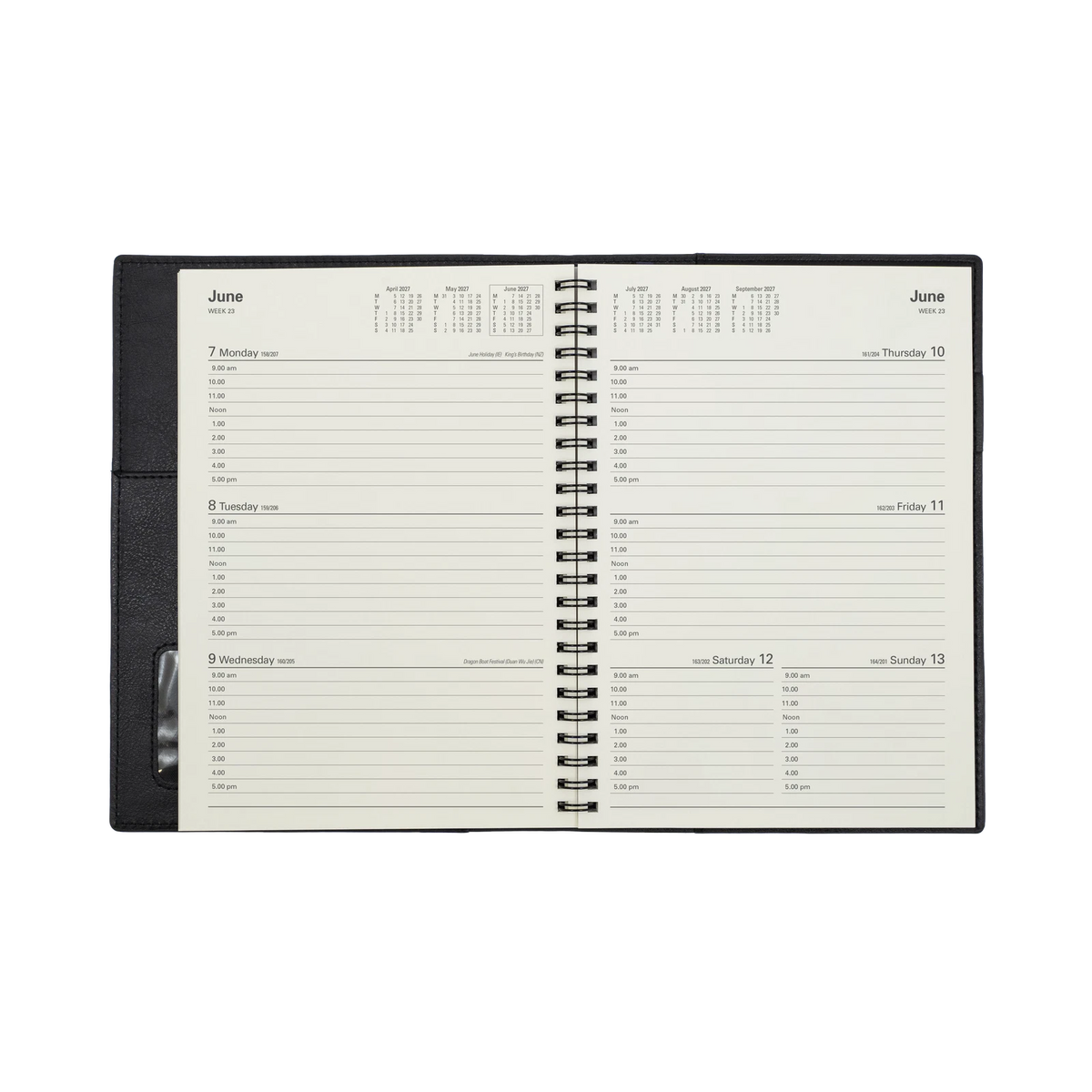 DIARY 2027 COLLINS VANESSA A5 385.V59 WTV BLUE