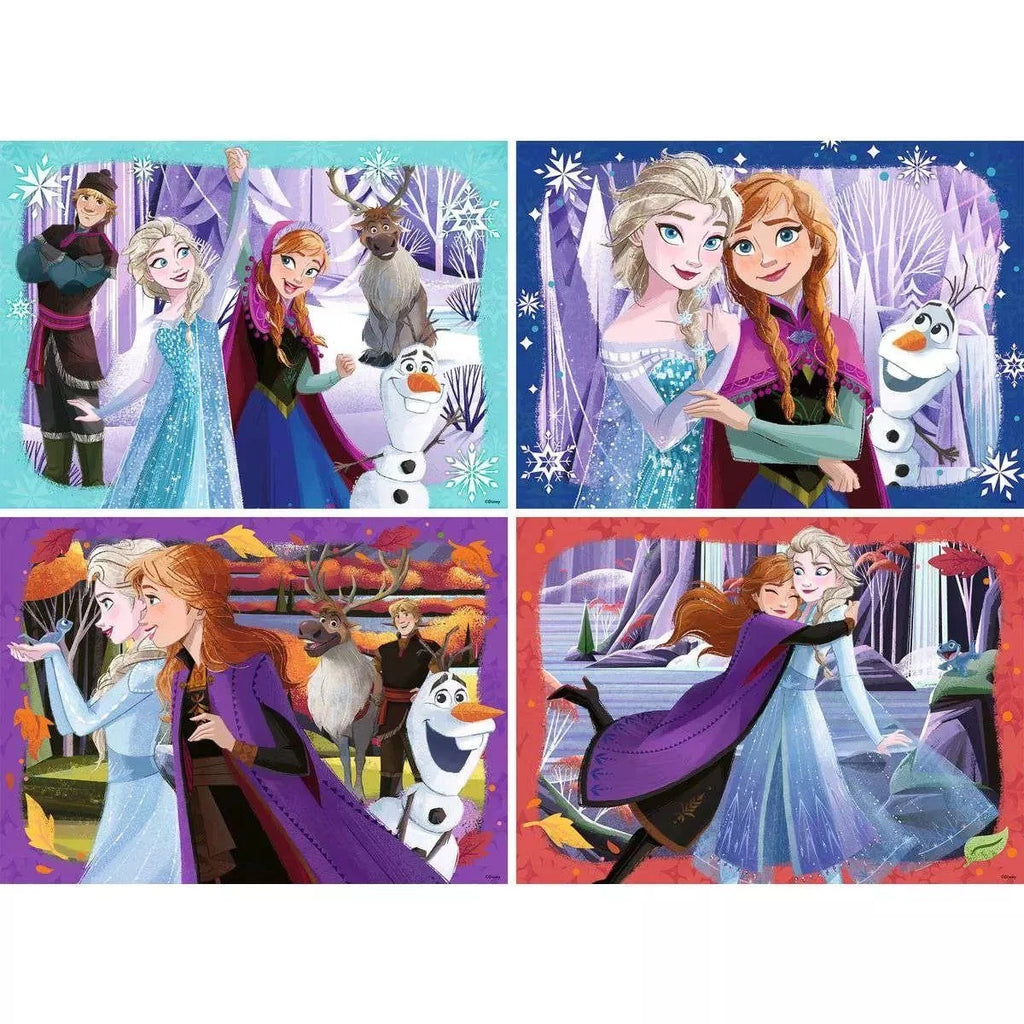 RAVENSBURGER PUZZLE FROZEN BUMPER PUZZLE PACK 4X100