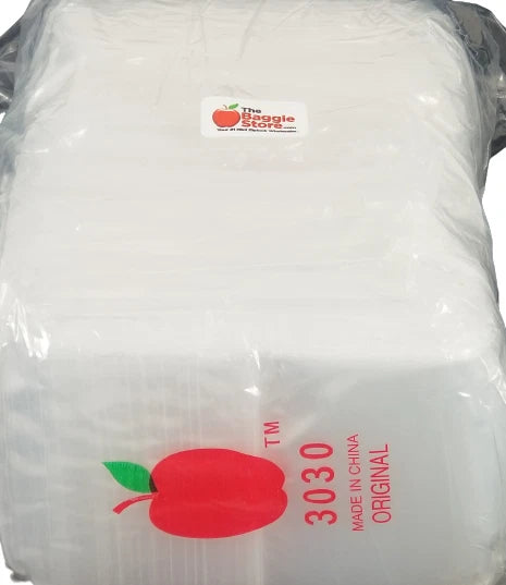 3030 ZIP LOCK PLASTIC BAG