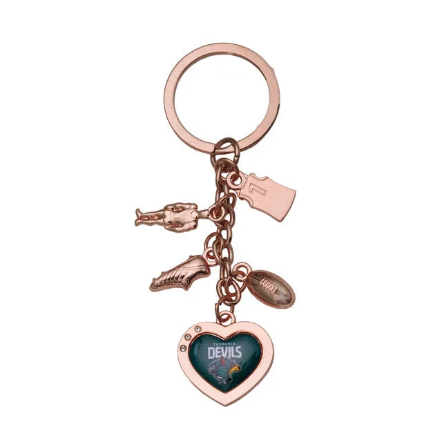 TASMANIAN DEVILS CHARM KEYRING