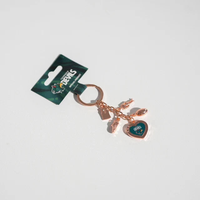TASMANIAN DEVILS CHARM KEYRING
