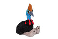 WILD REPUBLIC Cuddlekins Cassowary Stuffed Animal - 12"