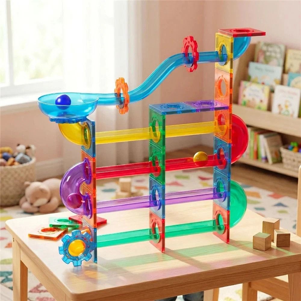 TILETEK BUILD BETTER BALL RUN SET 95 PIECES