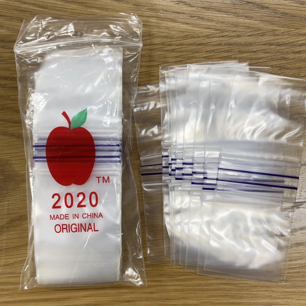 2020 ZIP LOCK PLASTIC BAGS