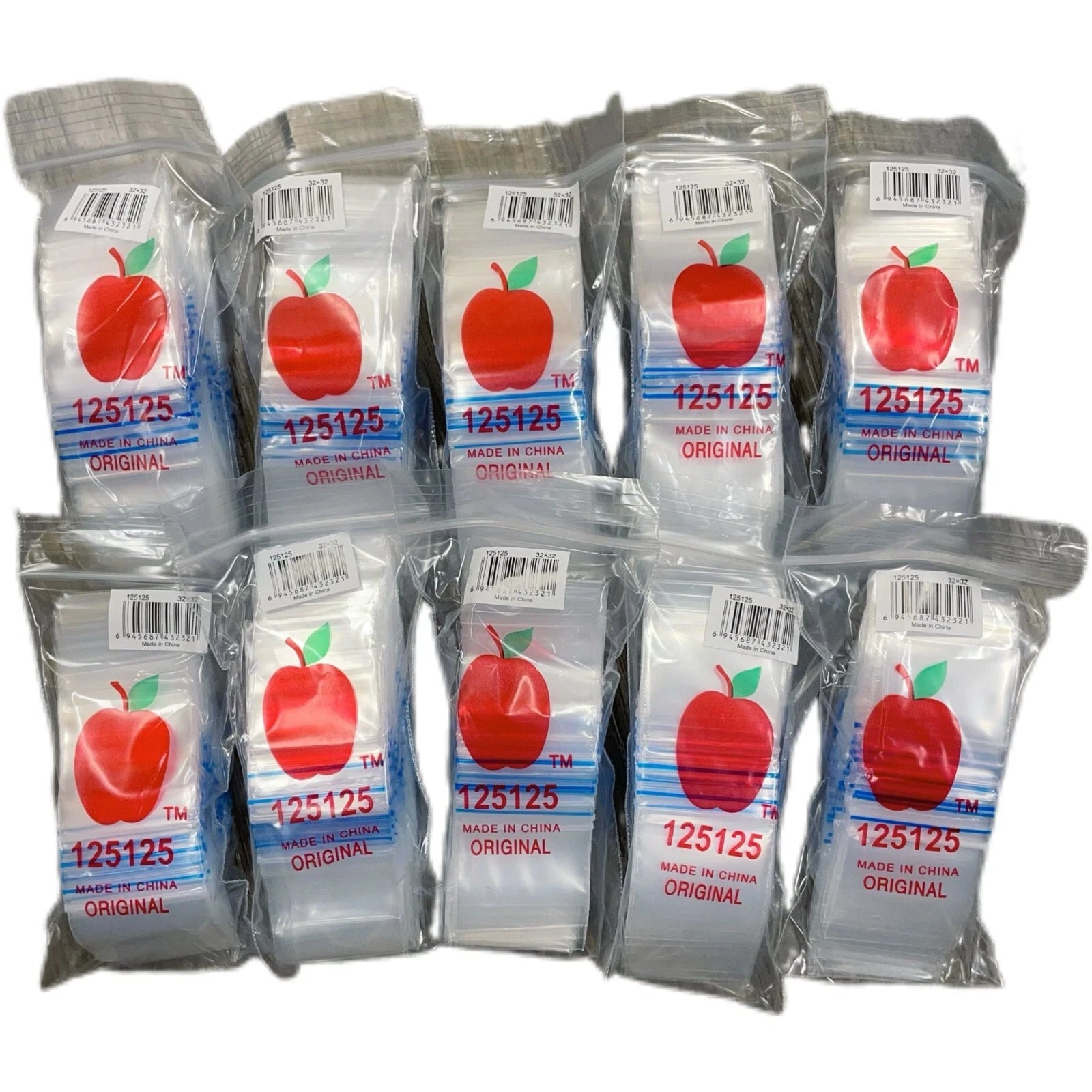 2020 ZIP LOCK PLASTIC BAGS